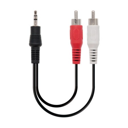 Nanocable CABLE AUDIO ESTEREO 3.5/M-2xRCA/M 3.0 M