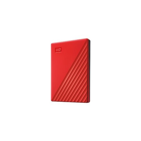 Western Digital My Passport disco duro externo 2000 GB Rojo