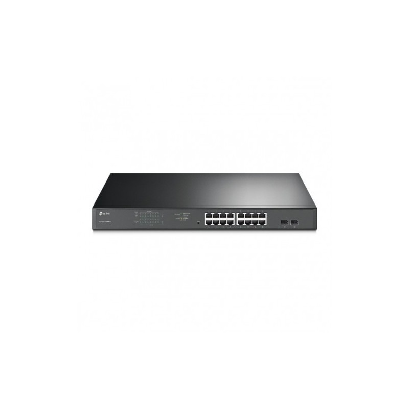 TP-LINK TL-SG1218MPE Gestionado Gigabit Ethernet (10/100/1000) Energía sobre Ethernet (PoE) Negro