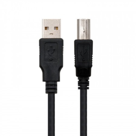 Nanocable CABLE USB 2.0 IMPRESORA, TIPO A/M-B/M, NEGRO, 4.5 M