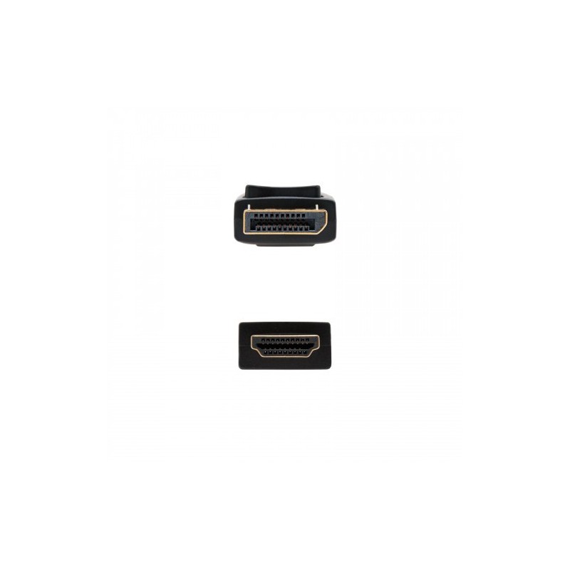 Nanocable Cable conversor DISPLAYPORT a HDMI, DP/M - HDMI/M, Negro, 5.0 M