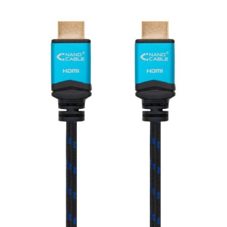 Nanocable Cable HDMI V2.0 4K@60GHz 18 Gbps A/M-A/M, negro, 1.0 m.