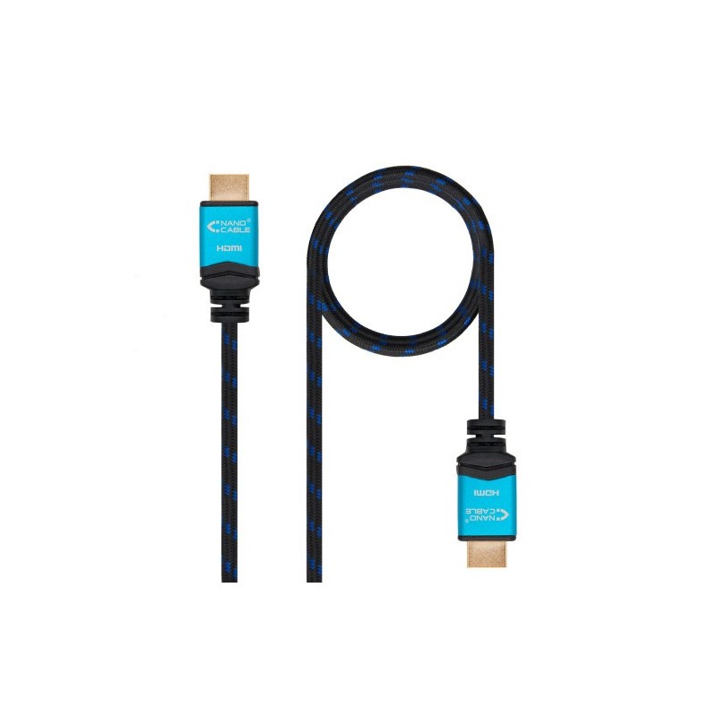 Nanocable Cable HDMI V2.0 4K@60GHz 18 Gbps A/M-A/M, negro, 3.0 m