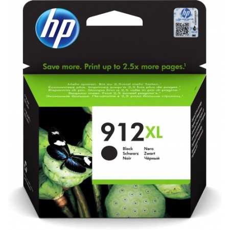 HP CARTUCHO TINTA HP 912XL NEGRO OJ 8022 (3YL84AE)