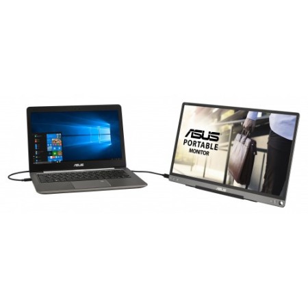 ASUS ZenScreen MB16ACE 39,6 cm (15.6″) 1920 x 1080 Pixeles Full HD LED Gris
