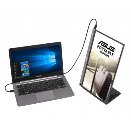 ASUS ZenScreen MB16ACE 39,6 cm (15.6″) 1920 x 1080 Pixeles Full HD LED Gris