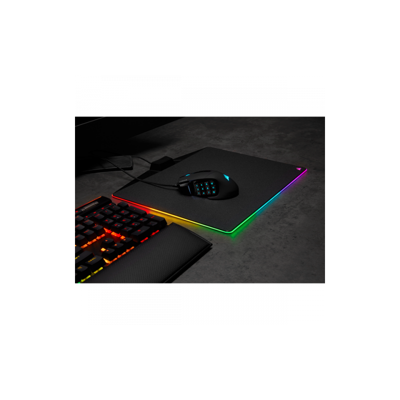 Corsair Scimitar RGB Elite ratón mano derecha USB tipo A Óptico 18000 DPI