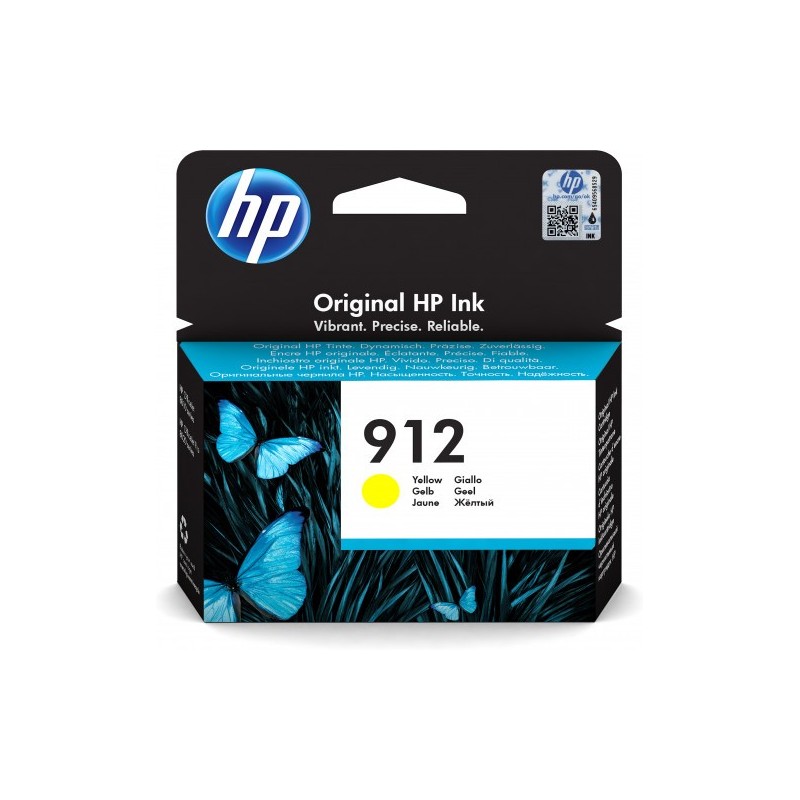 HP 912 CARTUCHO DE TINTA HP912 AMARILLO (3YL79AE)