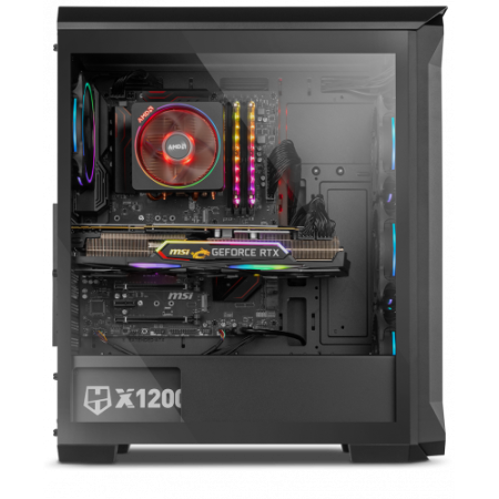 NOX Hummer Quantum Mini Tower Negro