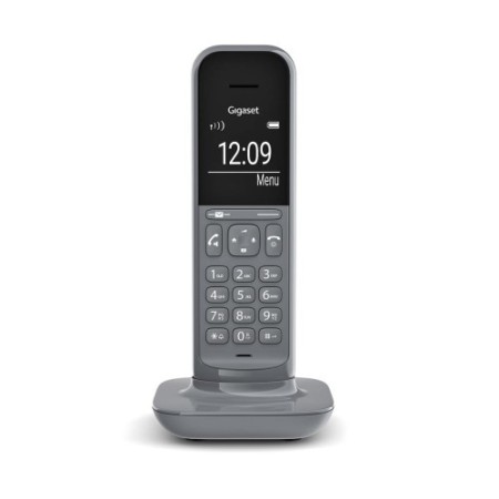 Gigaset CL390 Teléfono DECT/analógico Identificador de llamadas Gris