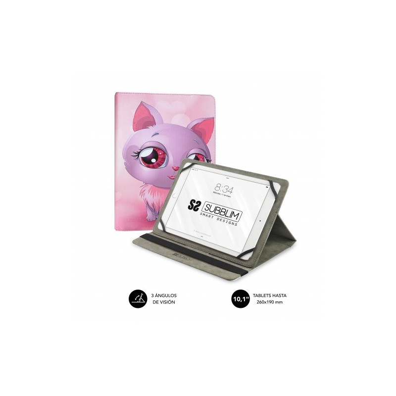 SUBBLIM Funda Tablet Universal TRENDY CASE CAT 10.1″