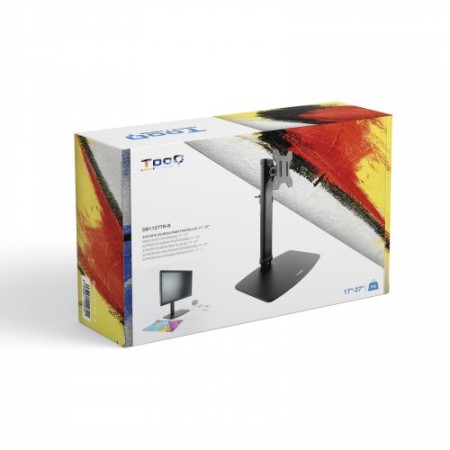 TooQ DB1127TN-B soporte para monitor 68,6 cm (27″) Independiente Negro