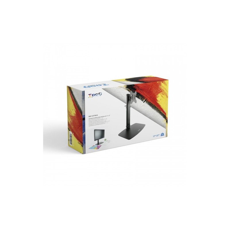 TooQ DB1127TN-B soporte para monitor 68,6 cm (27″) Independiente Negro