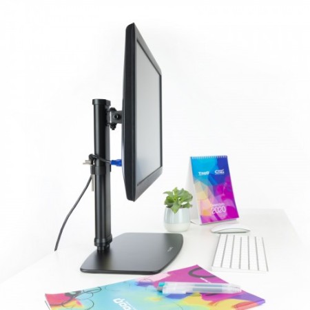 TooQ DB1127TN-B soporte para monitor 68,6 cm (27″) Independiente Negro
