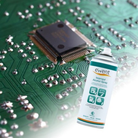 Ewent EW5611 kit de limpieza para computadora Espray para limpieza de equipos Universal 400 ml