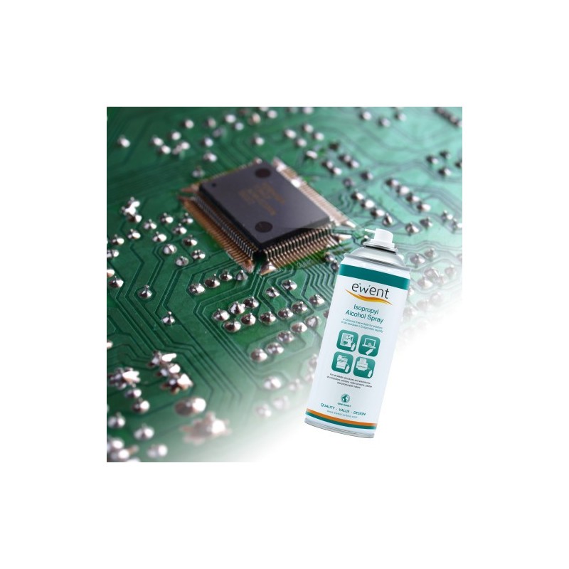Ewent EW5611 kit de limpieza para computadora Espray para limpieza de equipos Universal 400 ml