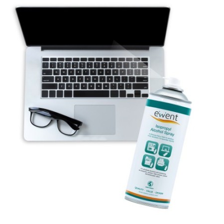 Ewent EW5611 kit de limpieza para computadora Espray para limpieza de equipos Universal 400 ml