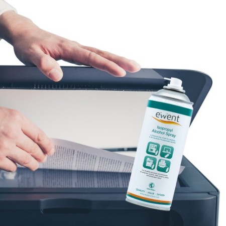 Ewent EW5611 kit de limpieza para computadora Espray para limpieza de equipos Universal 400 ml