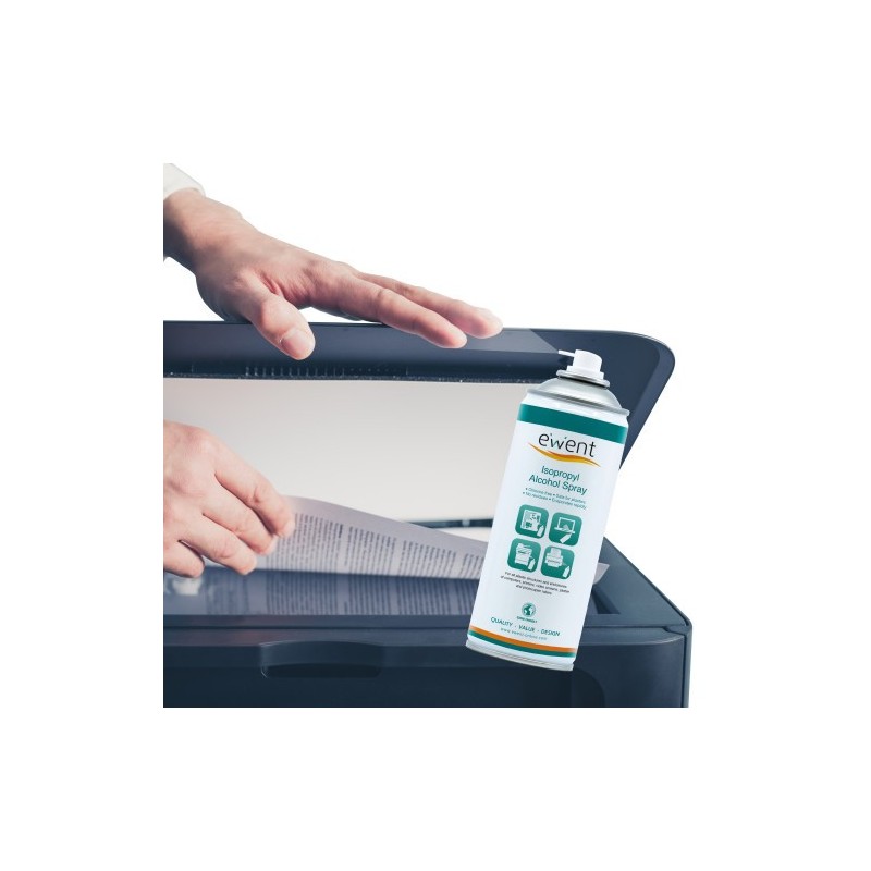 Ewent EW5611 kit de limpieza para computadora Espray para limpieza de equipos Universal 400 ml