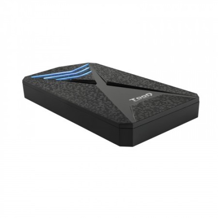 TooQ TQE-2550BL caja para disco duro externo 2.5″ Carcasa de disco duro/SSD Negro