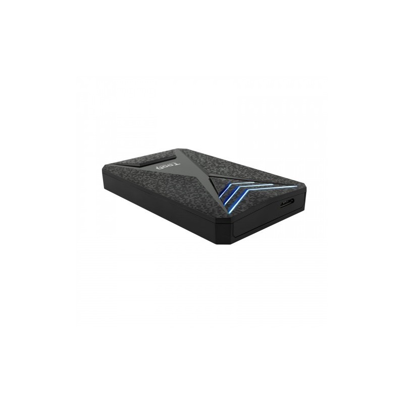 TooQ TQE-2550BL caja para disco duro externo 2.5″ Carcasa de disco duro/SSD Negro