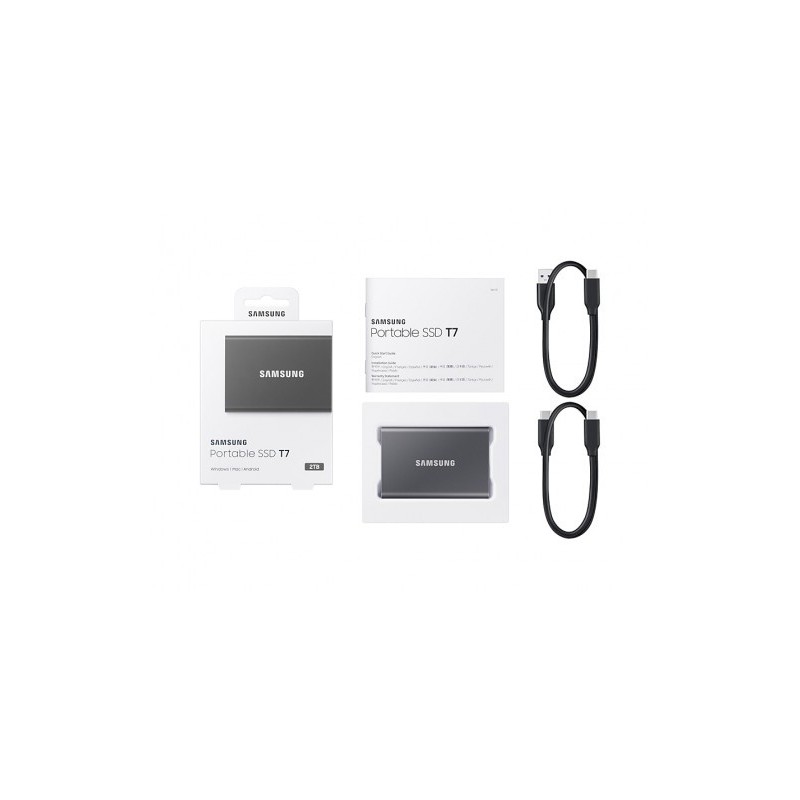 Samsung T7 2000 GB Gris