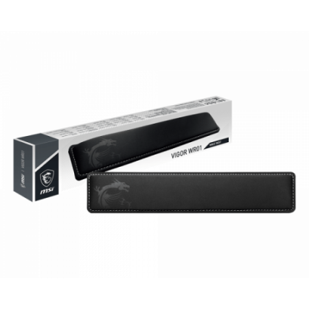 MSI Vigor-WR01 descansa muñecas Espuma de memoria, Caucho Negro
