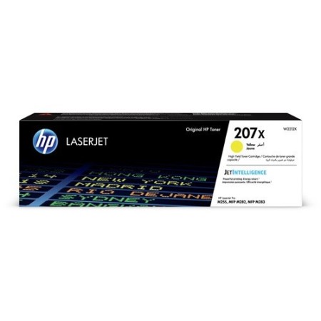 HP TONER 207X AMARILLO LASERJET M255/M282 (W2212X)