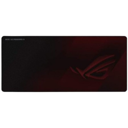 ASUS ROG Strix Scabbard II Alfombrilla de ratón para juegos Negro, Rojo