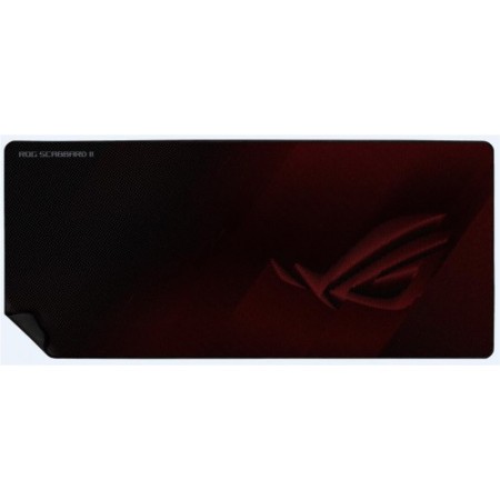 ASUS ROG Strix Scabbard II Alfombrilla de ratón para juegos Negro, Rojo