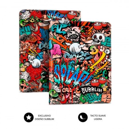 SUBBLIM Funda Tablet Universal TRENDY CASE GRAFFITI 10.1″