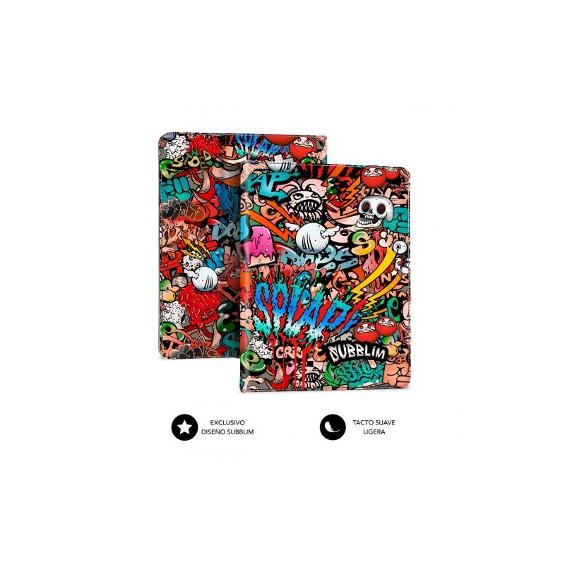 SUBBLIM Funda Tablet Universal TRENDY CASE GRAFFITI 10.1″