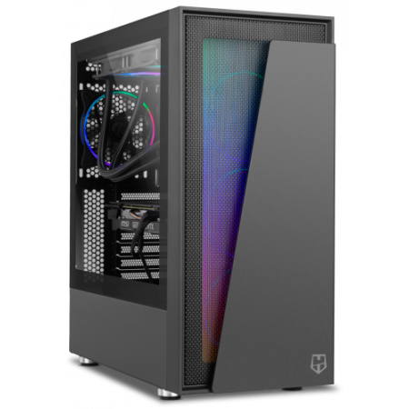 NOX CAJA ATX HUMMER BLASTER. SEMITORRE. NEGRO