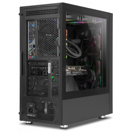 NOX CAJA ATX HUMMER BLASTER. SEMITORRE. NEGRO
