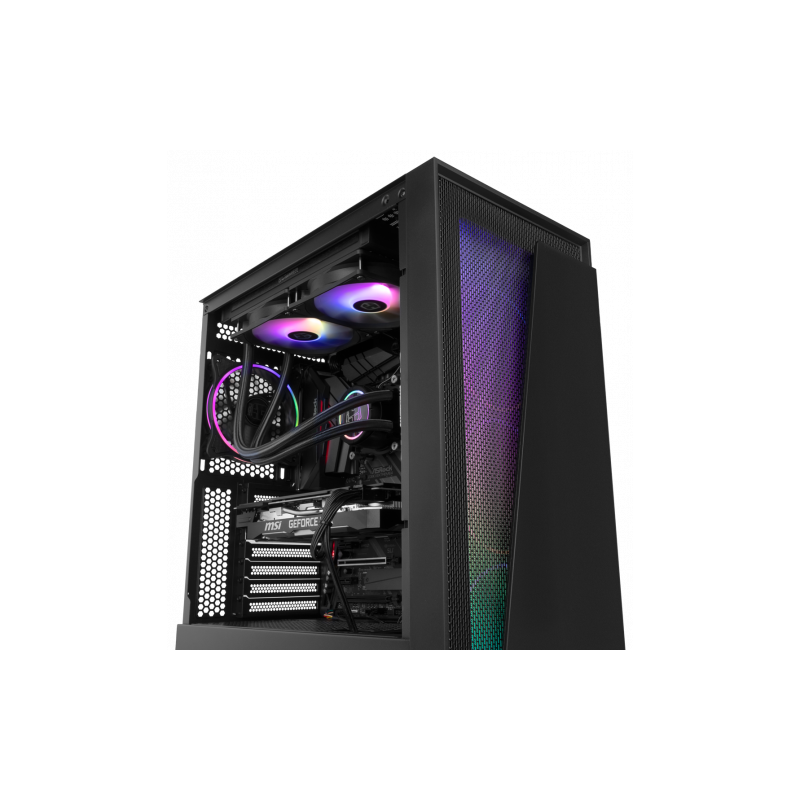 NOX CAJA ATX HUMMER BLASTER. SEMITORRE. NEGRO
