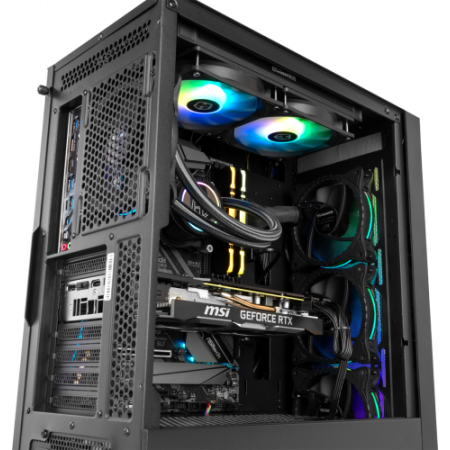 NOX CAJA ATX HUMMER BLASTER. SEMITORRE. NEGRO