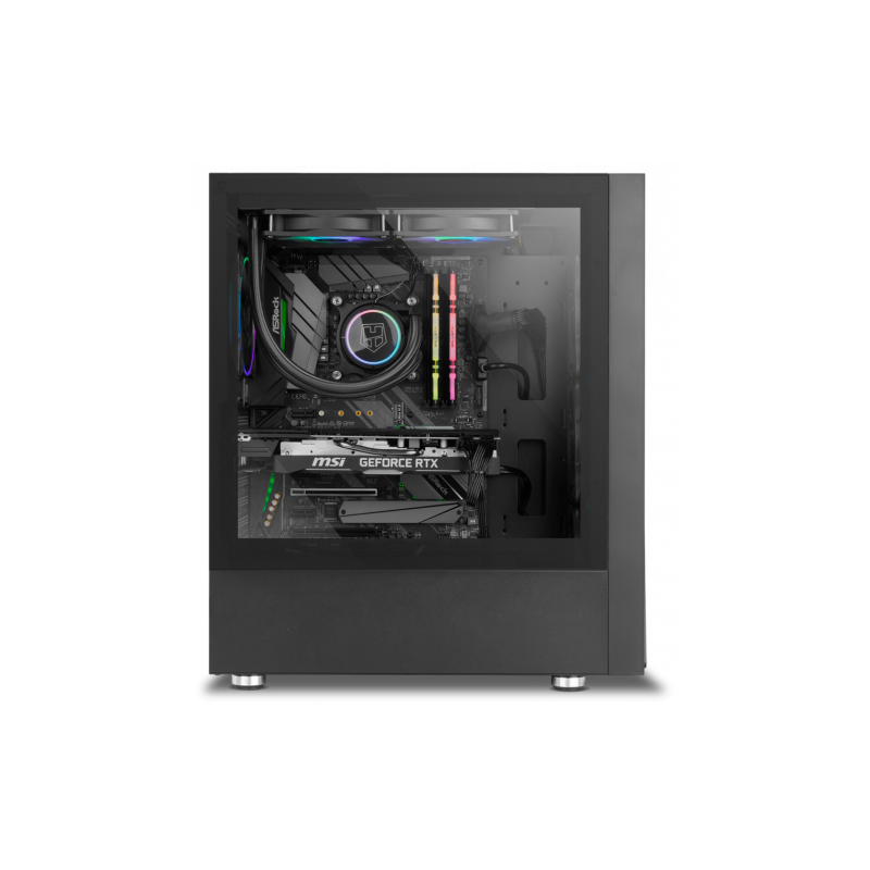 NOX CAJA ATX HUMMER BLASTER. SEMITORRE. NEGRO