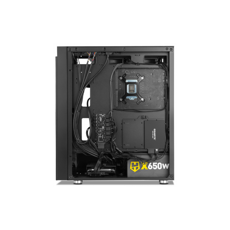 NOX CAJA ATX HUMMER BLASTER. SEMITORRE. NEGRO