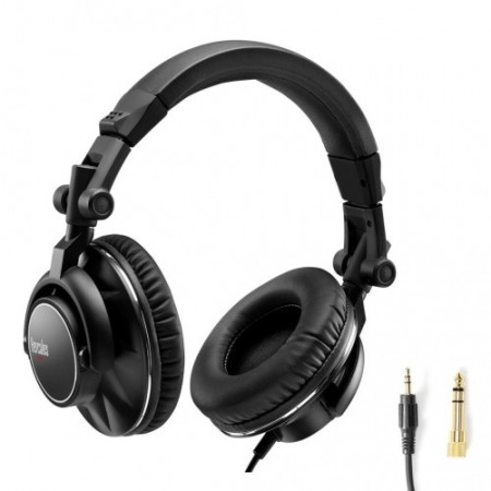 Hercules HDP DJ60 Auriculares Diadema Conector de 3,5 mm Negro