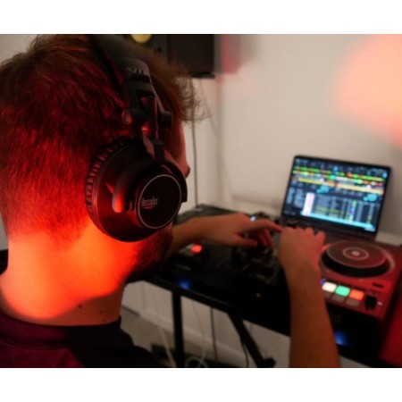 Hercules HDP DJ60 Auriculares Diadema Conector de 3,5 mm Negro
