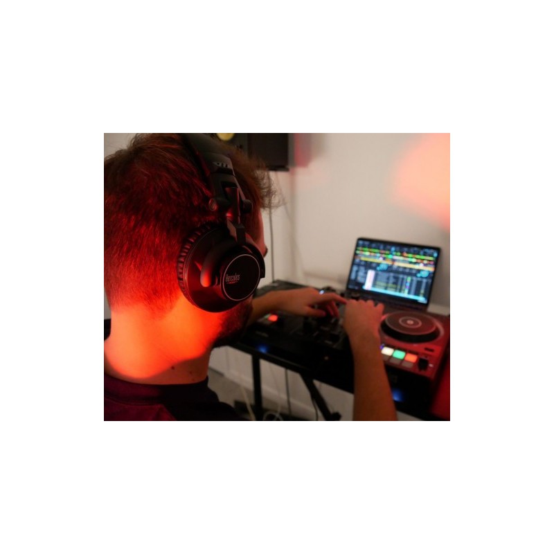 Hercules HDP DJ60 Auriculares Diadema Conector de 3,5 mm Negro