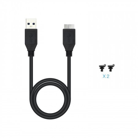 TooQ TQE-2281G caja para disco duro externo M.2 Caja externa para unidad de estado sólido (SSD) Gris