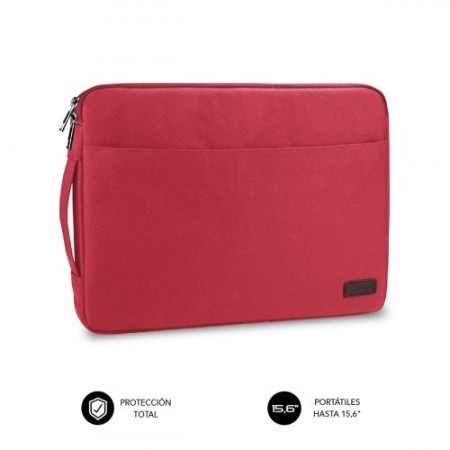 SUBBLIM URBAN LAPTOP SLEEVE 15,6″ RED
