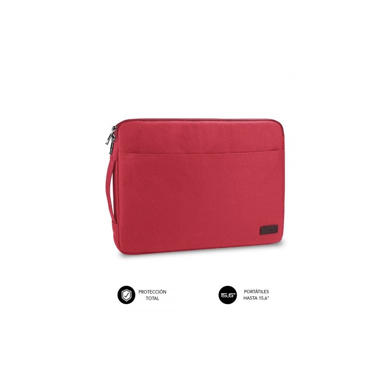 SUBBLIM URBAN LAPTOP SLEEVE 15,6″ RED