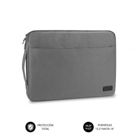SUBBLIM Funda Ordenador Urban Laptop Sleeve 13,3-14″ Grey