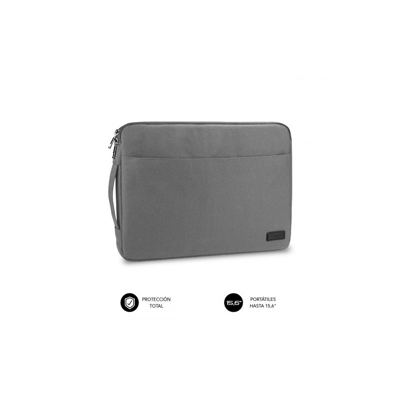 SUBBLIM Funda Ordenador Urban Laptop Sleeve 15,6″ Grey