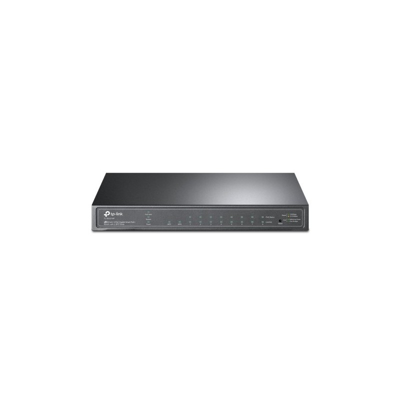 TP-LINK TL-SG2210P switch Gestionado L2/L4 Gigabit Ethernet (10/100/1000) Energía sobre Ethernet (PoE) Negro