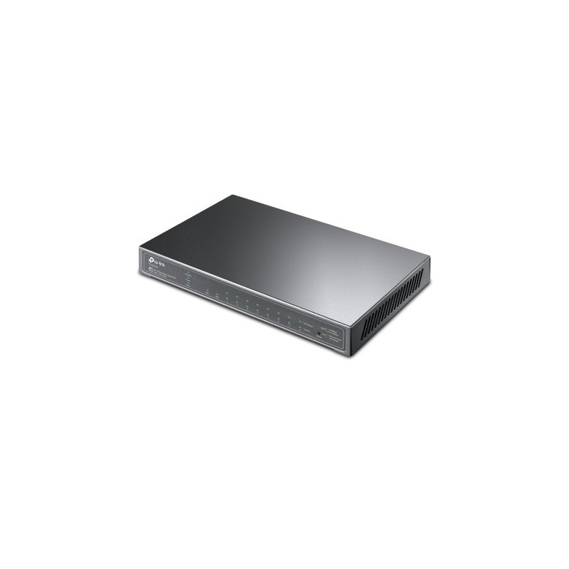TP-LINK TL-SG2210P switch Gestionado L2/L4 Gigabit Ethernet (10/100/1000) Energía sobre Ethernet (PoE) Negro