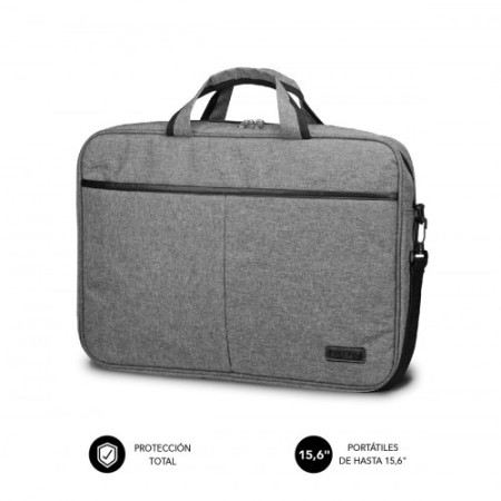 SUBBLIM Maletín Ordenador Elite Laptop Bag 15,6″ Grey