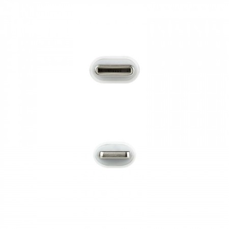 TooQ 10.10.0602 cable de conector Lightning 2 m Blanco